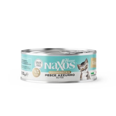 Naxos Mousse Monoprotein Kitten_Pesce-Azzurro