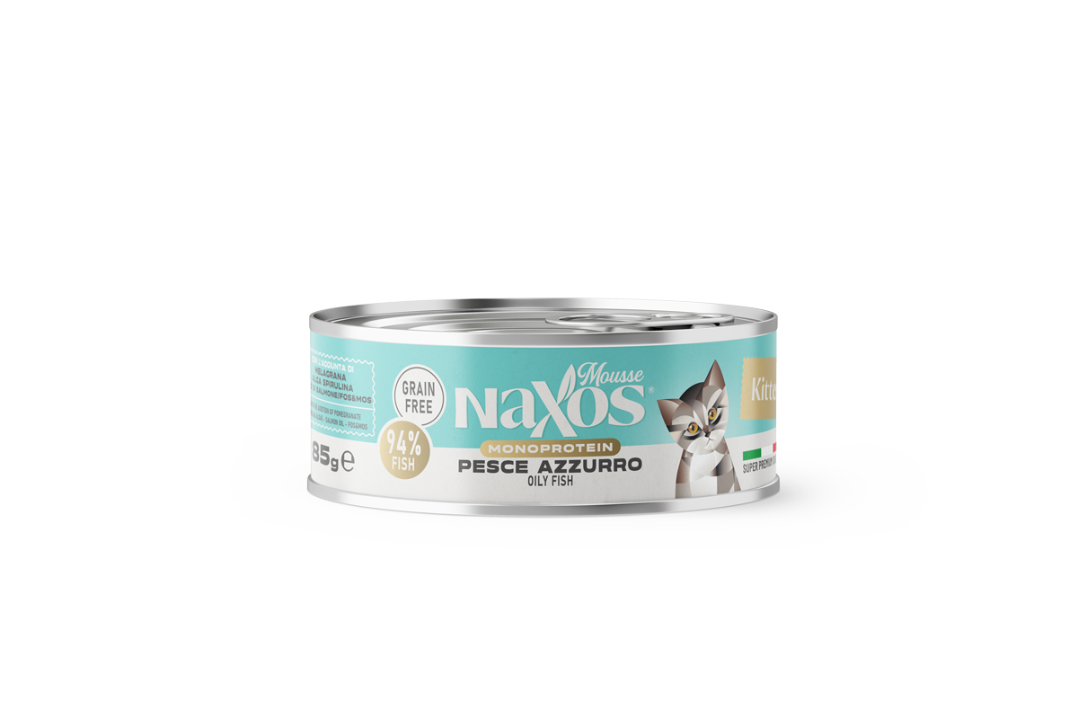 Naxos Mousse Monoprotein Kitten_Pesce-Azzurro